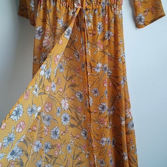 Love Fire Maxi Style Floral Kimono - Picture 6 of 6